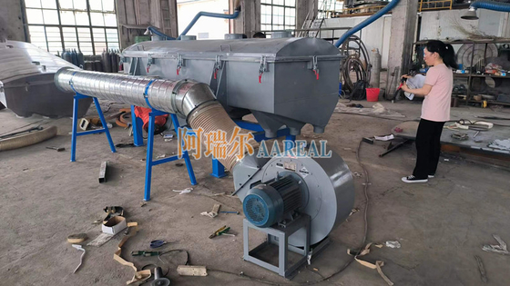1000*3000mm Liniowy Vibratoryczny Ekran Chłodzący Powietrze dla Środków Myjących
