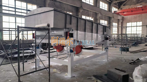 1800*4500mm 3 pokłady Ekran linearny wibrujący ze stali nierdzewnej do ziołów