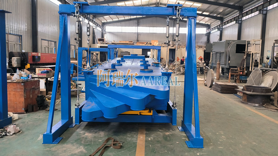 1800*3600mm 3 Płaszczyzowe drzwi boczne Gyratory Screen for Dry Silica Sand Classification Easy Screen Repacing