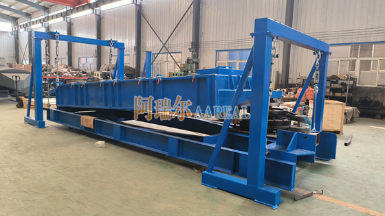 1800*3600mm 3 Płaszczyzowe drzwi boczne Gyratory Screen for Dry Silica Sand Classification Easy Screen Repacing