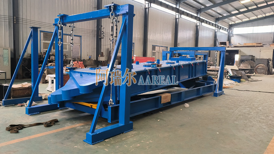 1800*3600mm 3 Płaszczyzowe drzwi boczne Gyratory Screen for Dry Silica Sand Classification Easy Screen Repacing