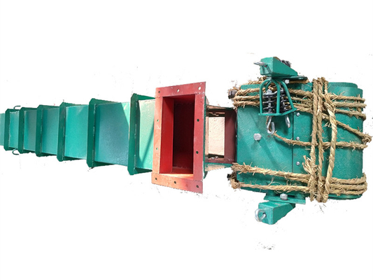 Stal węglowa 600*2350mm Elektromagnetyczne wibrujące podkładki do jednolitego podawania cząstek i proszków