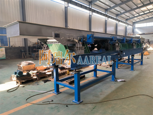 Długa odległość 600 mm szerokość ze stali nierdzewnej 304 Leaf Spring ekscentryczny zrównoważony transporter drgający dla 25 ton soli na godzinę