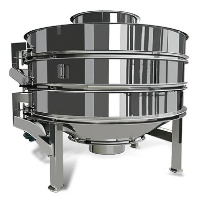 Trójwymiarowy wibracyjny przesiewacz oferujący wykończenie lustrzane do sortowania i przetwarzania materiałów