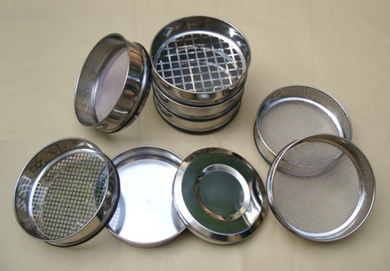 GB ISO Standardowy sprzęt do badania przesiewu ze stali nierdzewnej Laboratory Sieve Shaker