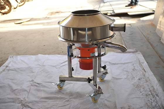Przenośny separator wibrujący Vibro Filter Sieve Machine dla przemysłu ceramicznego