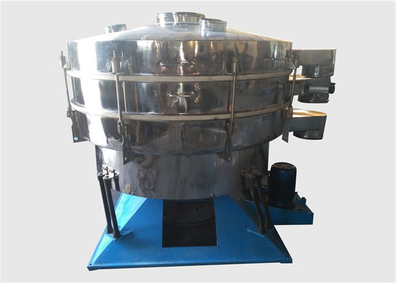 Wysokiej wydajności Tumbler Screening Machine, Silver Crystals Vibratory Screen Separator