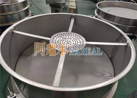 800 mm SUS316 Wibrująca ekrana rotacyjna dla przemysłu PVC