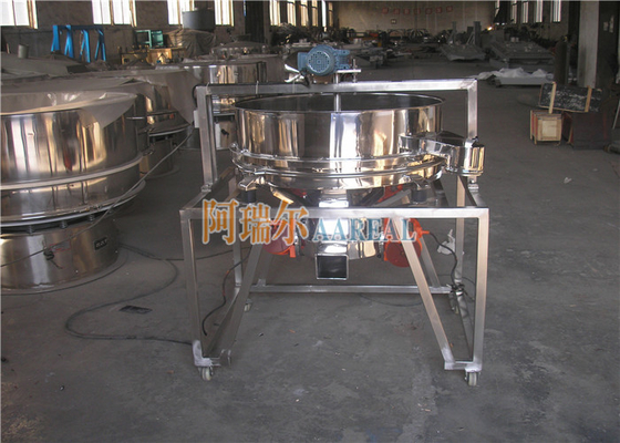 1200mm Food Grade Inline Vibro Screen Machine z obrotowym systemem szczotki