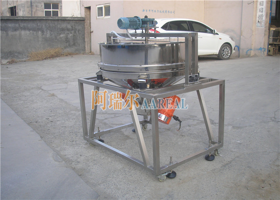 1200mm Food Grade Inline Vibro Screen Machine z obrotowym systemem szczotki