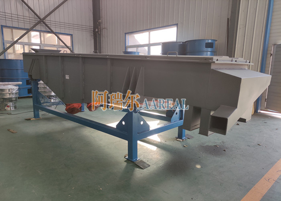 1800*4500mm Stal nierdzewna Wielopokój prostokątny liniowy wibrujący ekran do soli morskiej