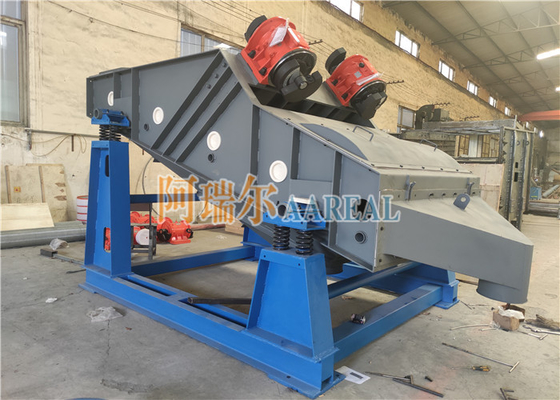Wysokiej wydajności 1800*5000mm 4 Deck Mogensen Liniowy prostokątny wibrujący ekran dla materiałów ogniotrwałych