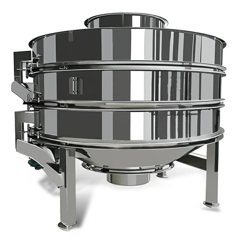 Trójwymiarowy wibracyjny przesiewacz oferujący wykończenie lustrzane do sortowania i przetwarzania materiałów