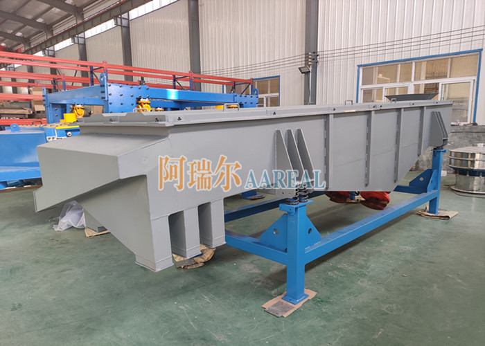 1800*4500mm Stal nierdzewna Wielopokój prostokątny liniowy wibrujący ekran do soli morskiej