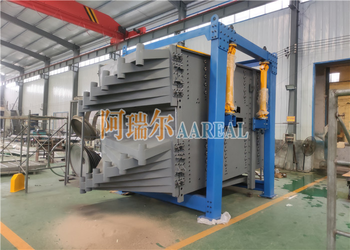 1~10 pokładów 10~15 ton/godzinę Dokładność powyżej 90% Granit Gyratory Sifter Fine Screening Machine for Granite Precise Classification