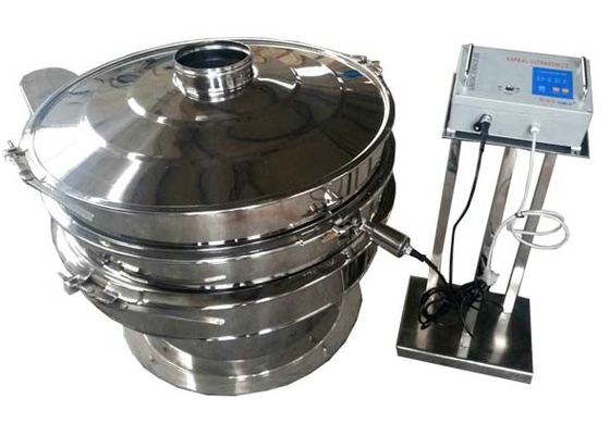 220V 50Hz obracający się wibrujący ekran okrągły separator ultradźwiękowy
