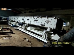 Długodystansowy dwumassowy rezonansowy zrównoważony przenośnik drgający do przenoszenia soli