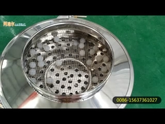 Duża pojemność mocny wirujący ekran obracowy do przesiewania cienkiego proszku z stopów niklu